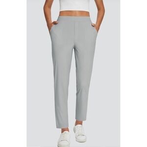 NWT Baleaf Flyleaf UPF 50+ High-Rise Gray Pants Women's Size 2XL